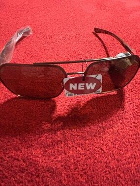 Maverik PR30 Men's Aviator Sunglasses in Brown - Classic Style NWT